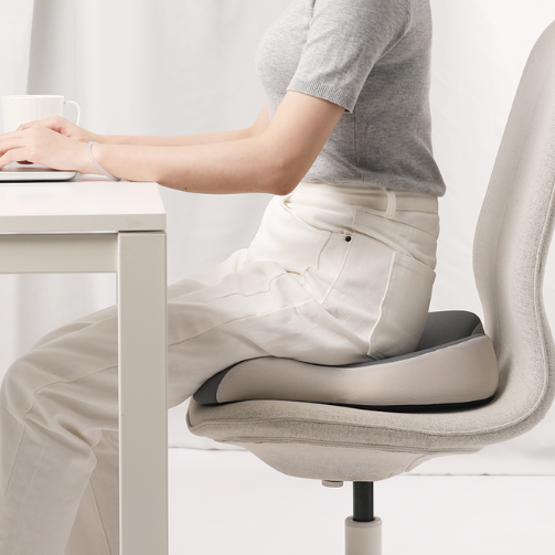 Memory foam portable seat cushion