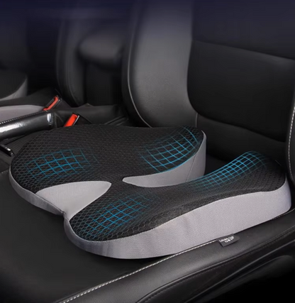 Memory foam portable seat cushion