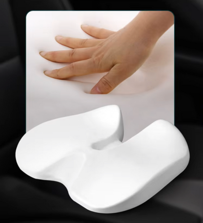 Memory foam portable seat cushion